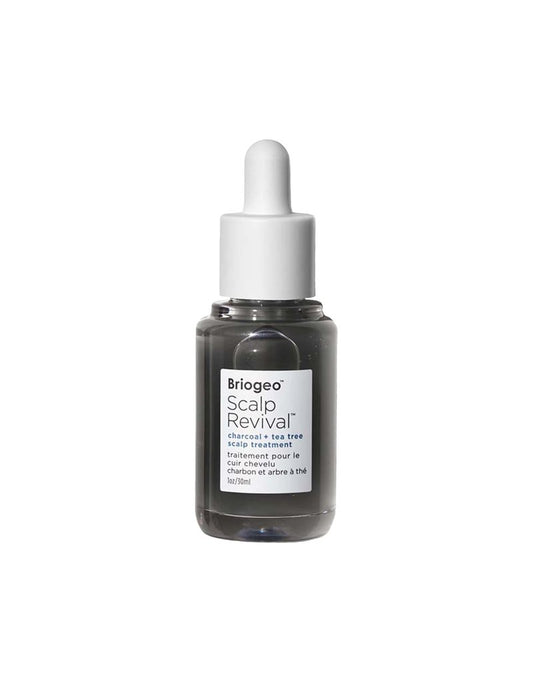 Briogeo Scalp Revival Charcoal + Tea Tree Scalp Treatment | Leave-In Serum for Dry, Flaky, or Itchy Scalp | Hydrating & Balancing | Vegan & Cruelty Free | 1 oz