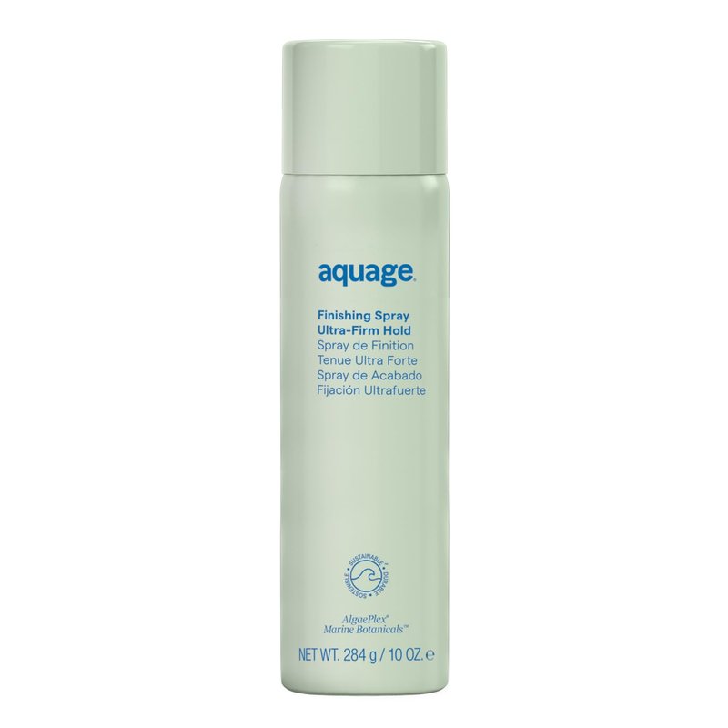 Aquage Finishing Hair Spray - Volumizing Flexible Hold for Shine | 10 oz Professional Styling Product