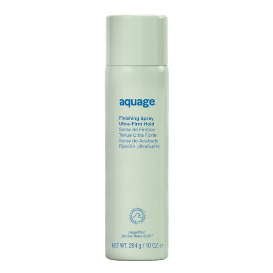 Aquage Finishing Hair Spray - Volumizing Flexible Hold for Shine | 10 oz Professional Styling Product