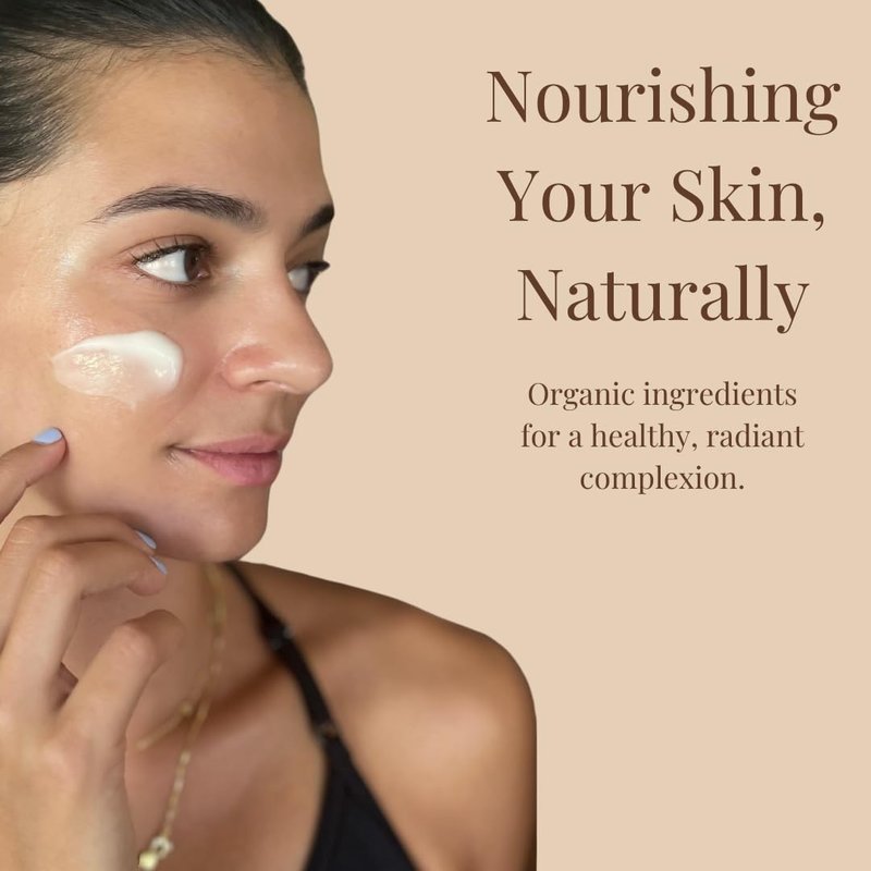 Lunectar Organic Bee Venom Soothing & Repair Moisturizer - Anti-Aging Face Cream with Bee Venom, Aloe Vera, Niacinamide, and Squalane - For Fine Lines, Wrinkles, and Redness - 4 oz