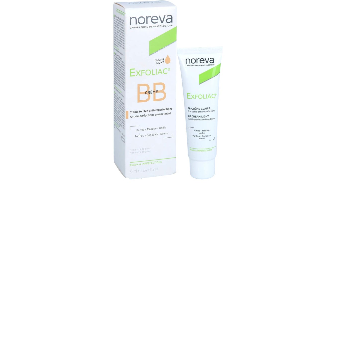 Exfoliac Tinted Anti-Impefections Treatment - Tint: Light Tinted