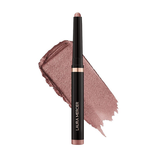 Laura Mercier Caviar Stick Cream Eyeshadow: Shimmer Finish, 24HR Wear, Long Lasting, Rich Color, Easily Blendable and Buildable, Waterproof, Hyaluronic Acid Infused, Eyeshadow Stick Set, Modern Rose