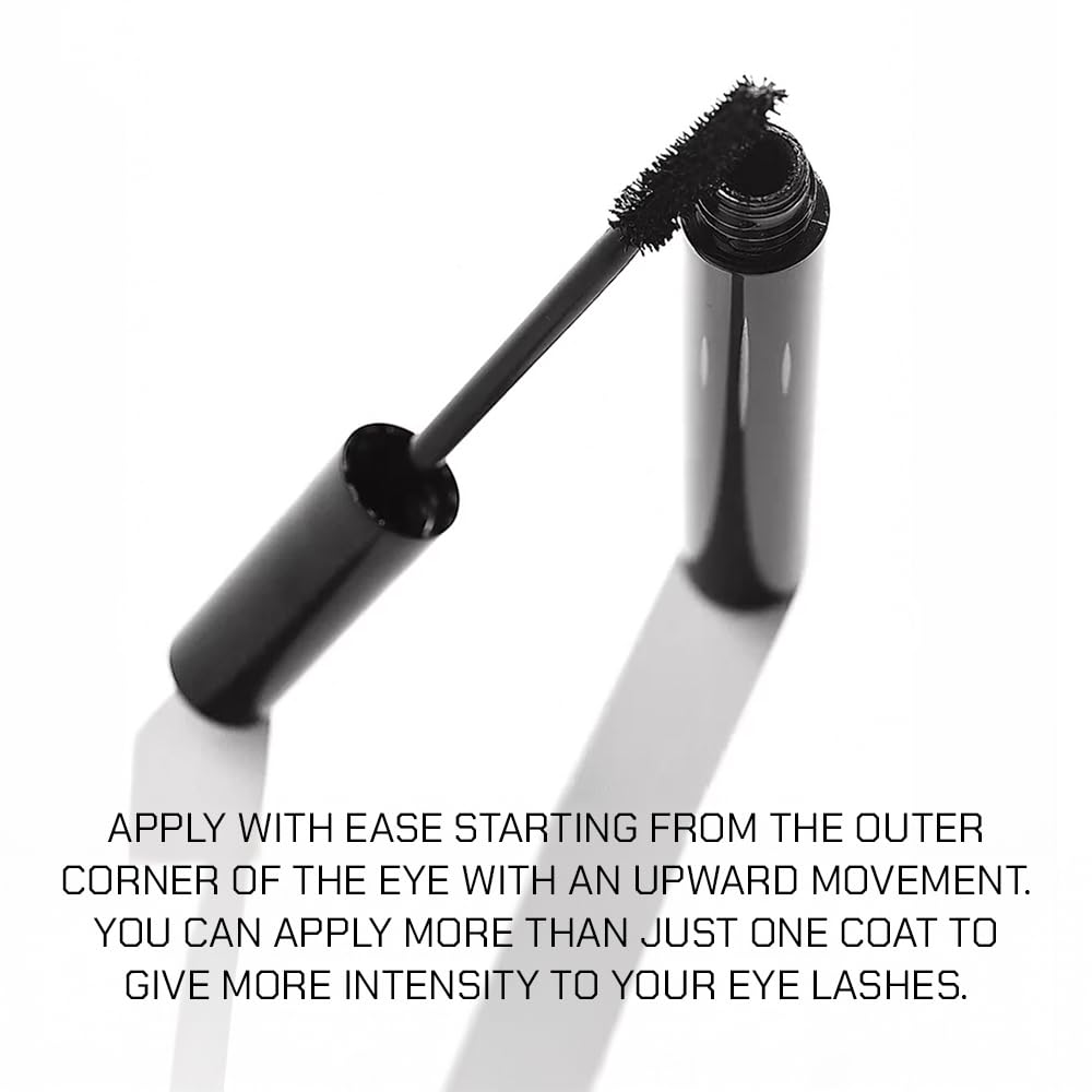 RADIANT PROFESSIONAL Lengthening Volumizing Mascara – Smudge Proof Mascara for Volume and Length – Long-Lasting, Dramatic False Lash Effect – 0.27 Fl oz (03 DAMSON)