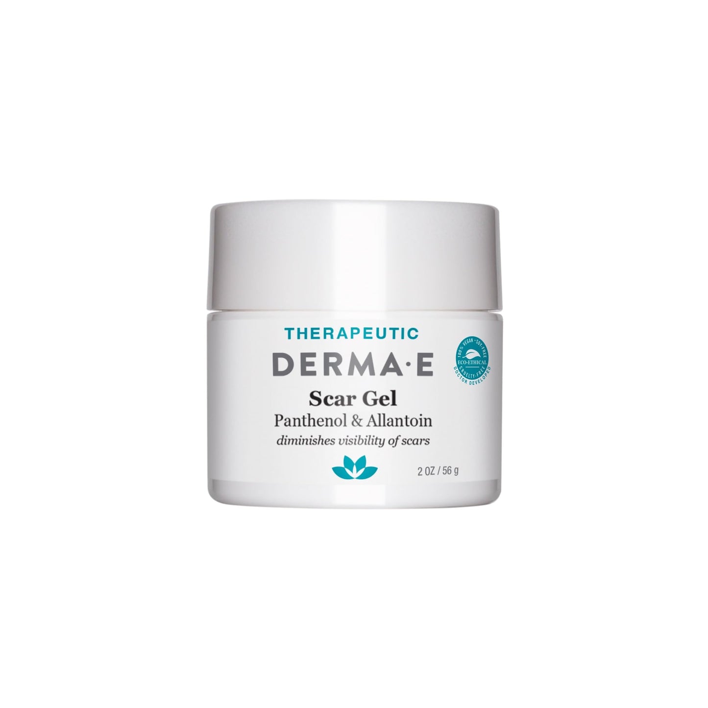 Derma E Scar Gel – Therapeutic Natural Scar Treatment for Face 2 oz + Microdermabrasion Scrub with Dead Sea Salt & Citrus Essential Oils 2oz