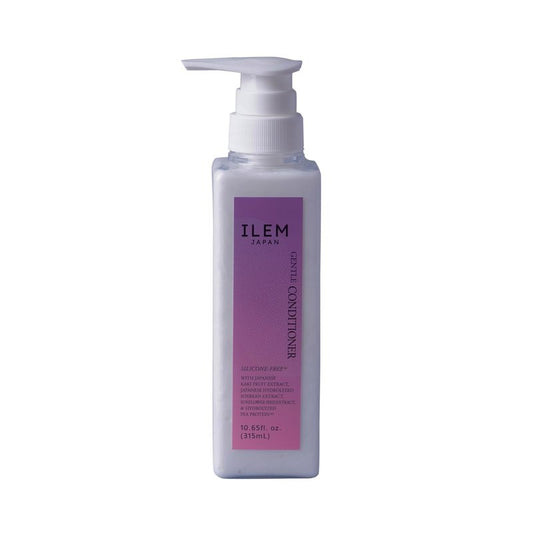 ILEM JAPAN Gentle Conditioner | Daily Use Mild Conditioner For Silky & Smooth Hair | For Women & Men, Nourishing Hair & Scalp | With Sunflower Seed & Pea | 315ml