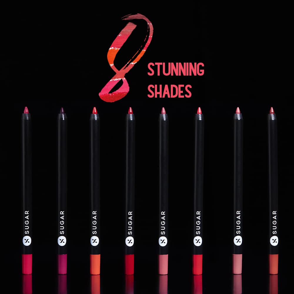 SUGAR Cosmetics Lipping On The Edge Lip Liner - 02 Wooed By Nude