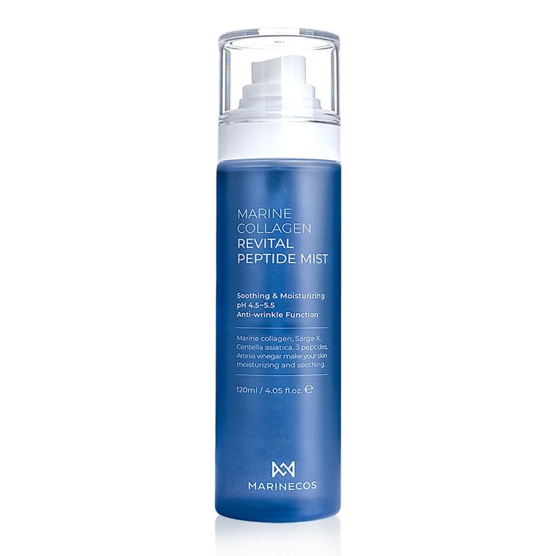 Marine Collagen Revital Peptide Mist - Hydrating Facial Spray with Centella & Peptides | 120ml Daily Moisture Boost