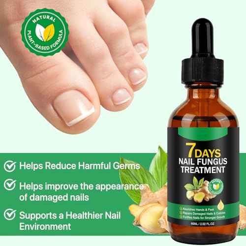 Ginger Nail Growth Strengthener Serum ? Ginger-Infused Nail Repair Oil for Care, Natural Nail and Strengthener Solution