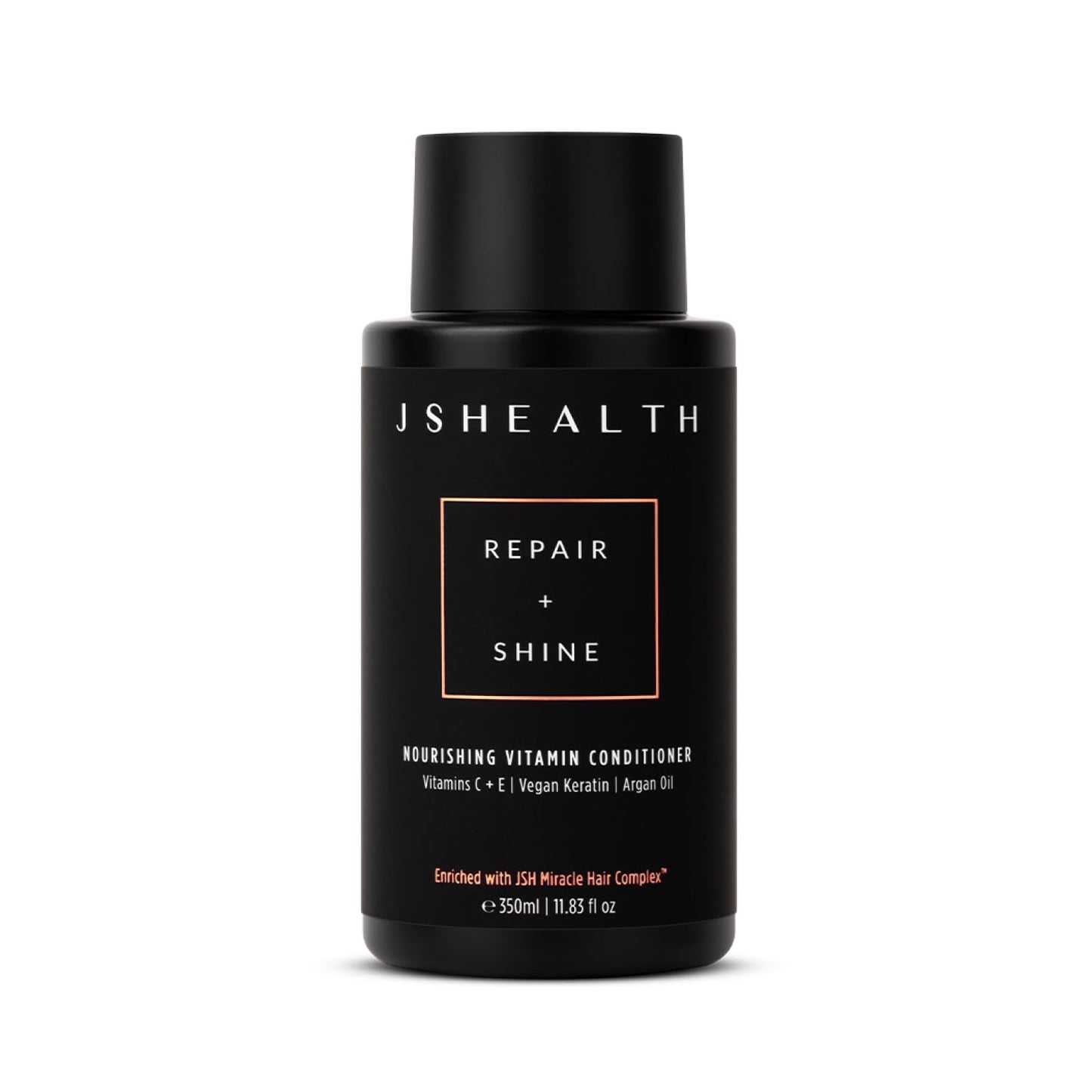 JSHealth Nourishing Conditioner - Vitamin-Enriched Deep Treatment for Dry, Colored Hair - With Keratin, Argan Oil, and Vitamins C & E | Sulfate-Free, Vegan, 350ml