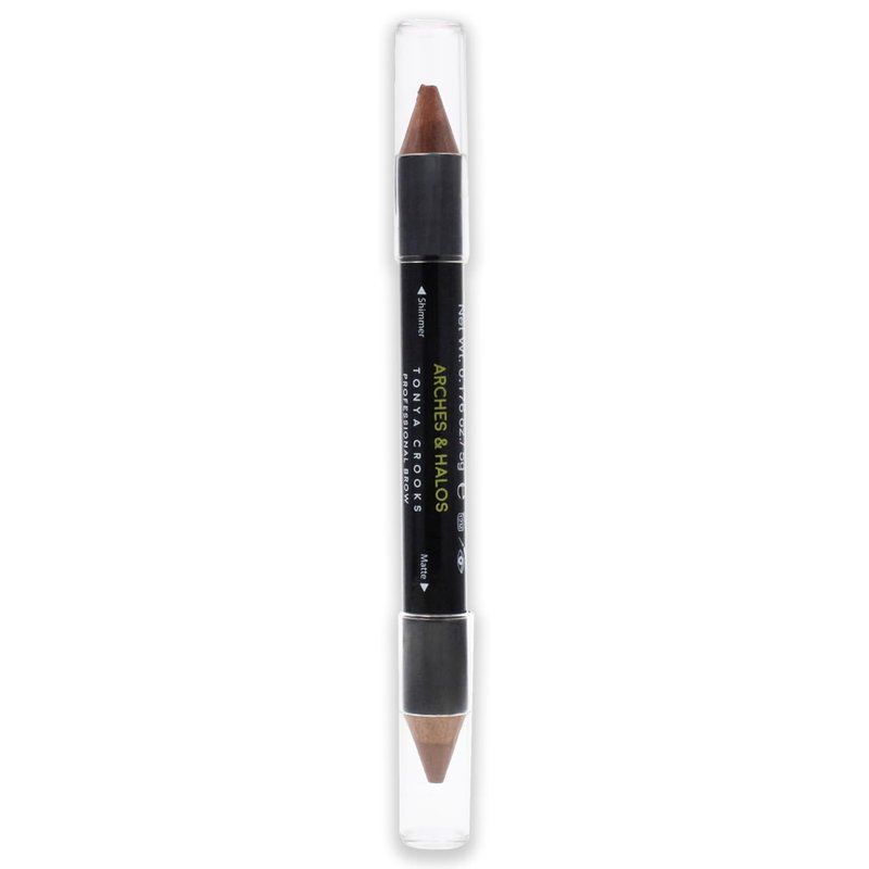 Brow Highlighting & Concealer Crayon - Coco | Shaping & Shimmer Duo - Ultra Creamy Formula - 0.176 oz