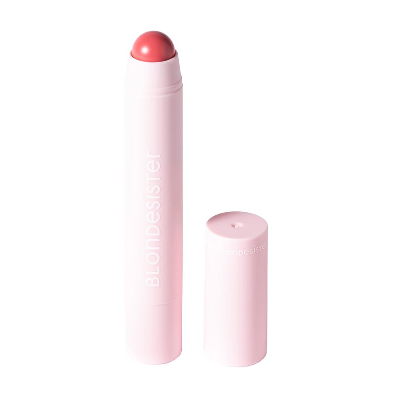 Blondesister 2 in 1 Its Up To You Lip and Cheek - Lipstick for Women and Blush for Cheeks - Multi-Use Creamy Texture - 01 Soft Pink - 0.12 oz.