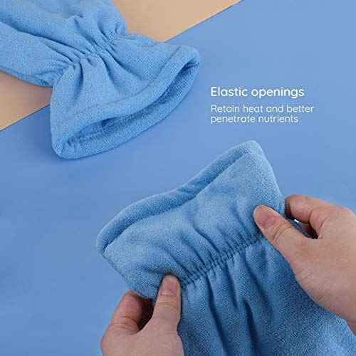 Thick Paraffin Wax Gloves for Hands, Segbeauty Paraffin Heated Hand SPA Mittens for Women, Gloves for Hot Wax Hand thera-py Bath Paraffin Thermal treat-ment SPA Wax Warmer Paraffin Wax Machine