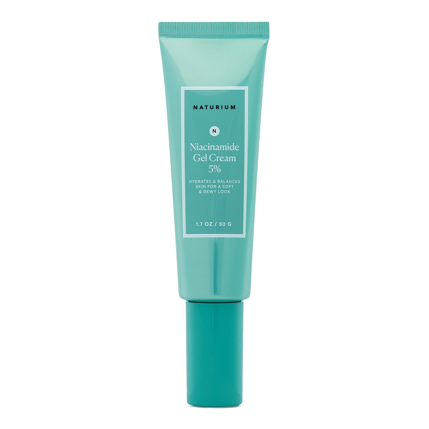 Naturium Niacinamide Gel Cream 5%, Face Moisturizer & Hydrating Skin Care for Healthier-Looking Dewy Skin, 1.7 oz