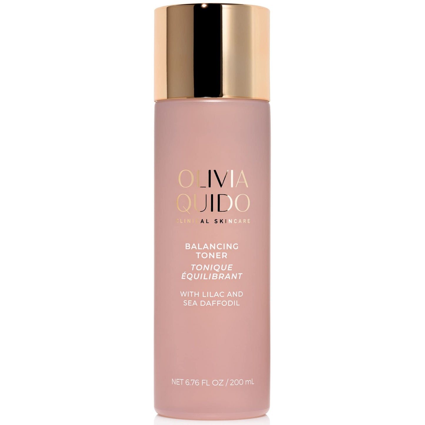 OLIVIA QUIDO Clinical Skincare Balancing Toner with Lilac & Sea Daffodil (6.76 fl.oz.) | Moisturizing and Pore Tightening Cleanser for All Skin Types