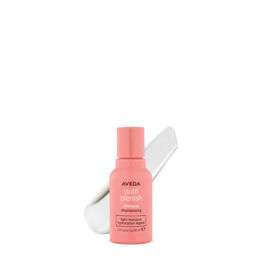 Aveda Nutriplenish Shampoo Light Moisture | Hydrating Shampoo for Fine to Medium Dry Hair | Organic Pomegranate Oil, Coconut Oil, Mango Butter | 93% Naturally Derived*, 1.7 Fl Oz
