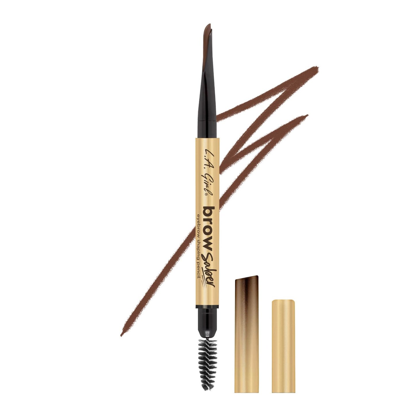 L.A. Girl Brow Saber Eyebrow Pencil, Medium Brown GBP368