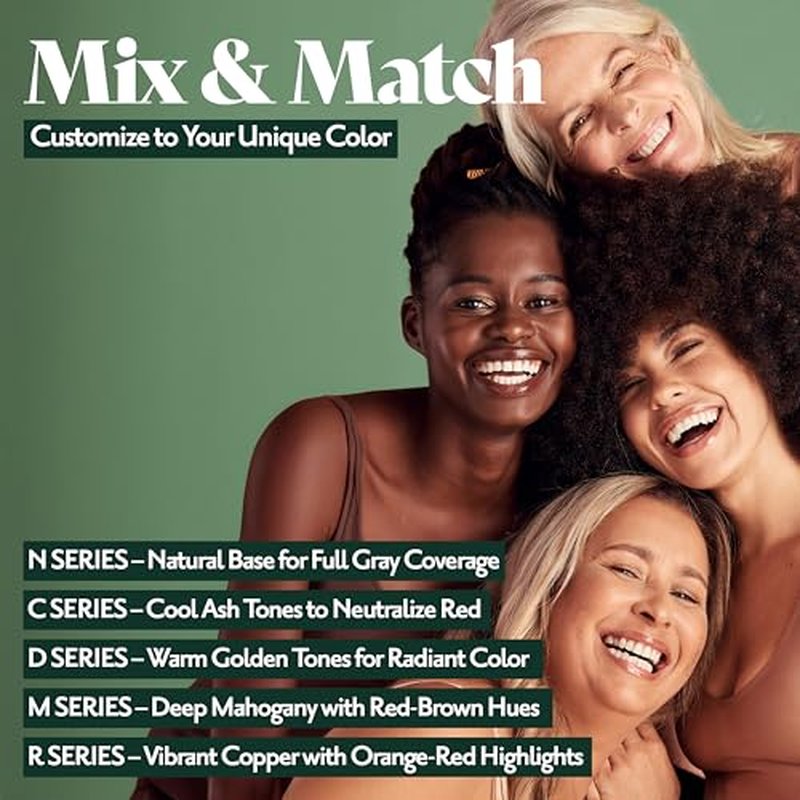 Herbatint Permanent Hair Dye - 4N Chestnut - For Up To 100% Gray Coverage of Resistant Gray Hair - Ammonia-Free, Alcohol-Free & Vegan - Salon Influenced Hair color 5.75 fl oz (4 Pack)