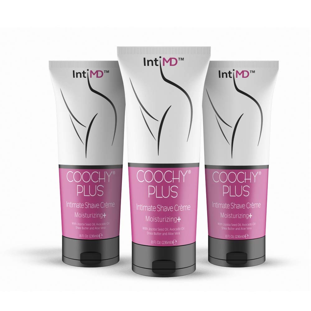 Coochy Plus Intimate Shaving Cream Pubic Bikini Razor Burn Ingrown Hair