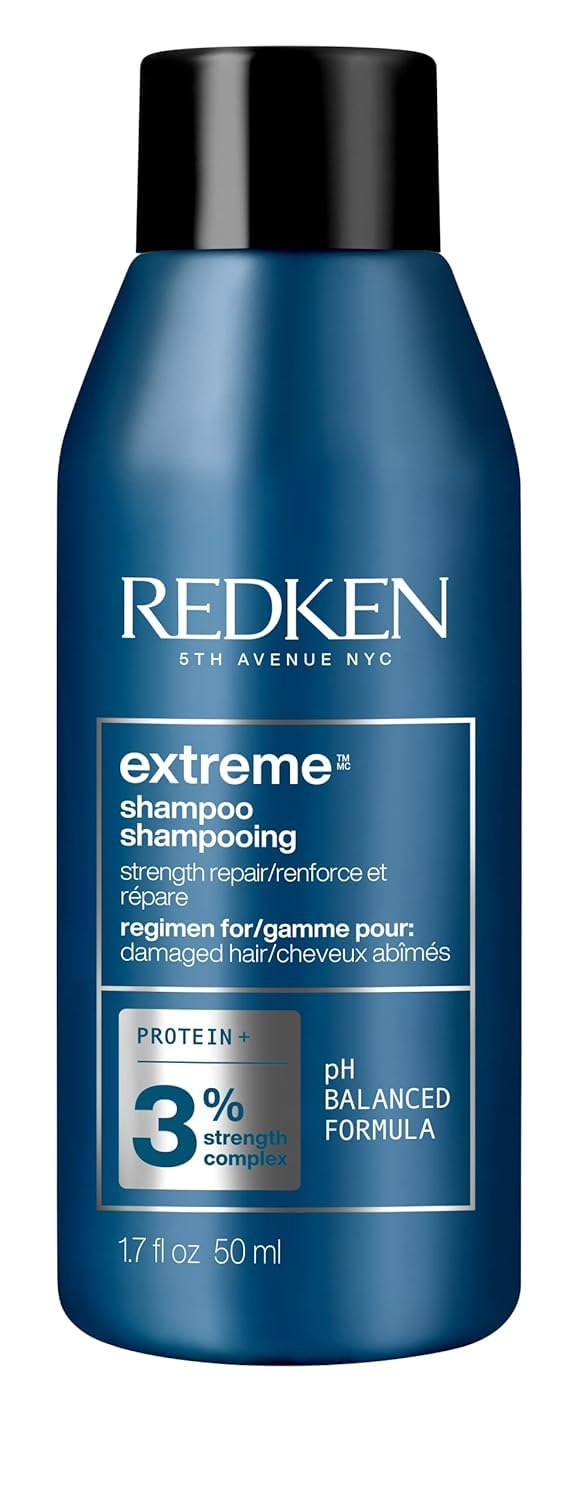 Redken Extreme Shampoo - Strengthen & Repair Damaged Hair, For Damaged Hair, Infused With Proteins