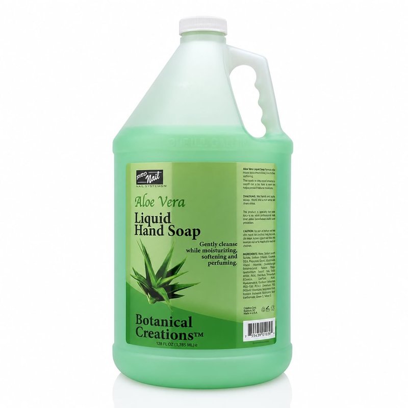 Liquid Hand Soap Refill - Aloe Vera Moisturizing Formula | 1 Gallon - Deeply Cleanses & Hydrates Hands