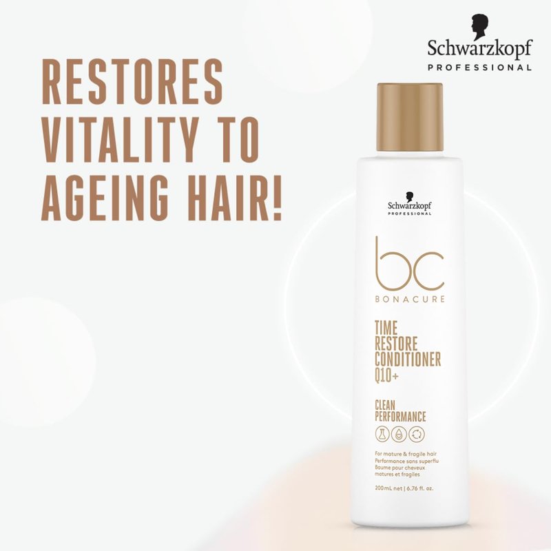 BC BONACURE Q10+ Time Restore Conditioner, 6.7-Ounce