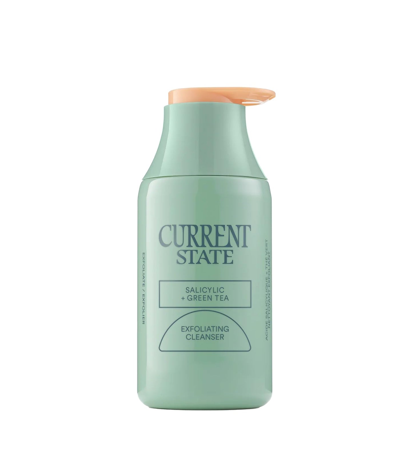 Exfoliating Face Wash - 2% Salicylic Acid Cleanser and Green Tea by Current State | Acne Wash | Pore Minimizer For Face | 5.1 fl oz. Made In The USA