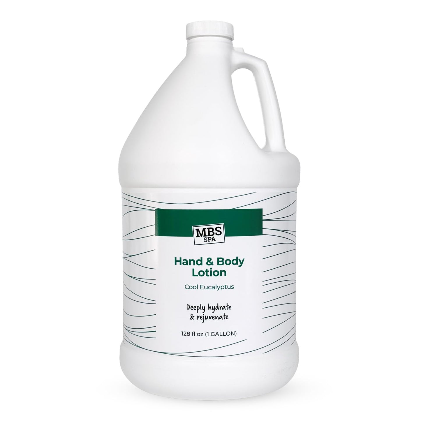 MBS Spa Hand & Body Lotion Gallon – Deep Moisturising, Fast-Absorbing, Plant-Based Formula – With Almond Oil, Collagen & Botanical Extracts – Lightweight & Nourishing