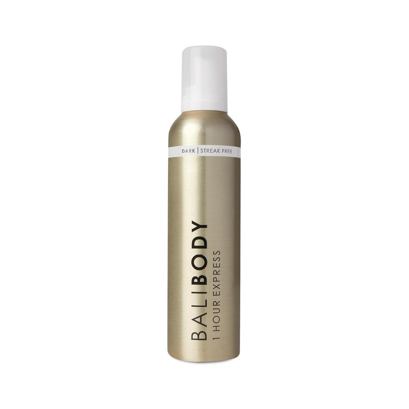 Bali Body 1-Hour Express Self Tanner Foam - Dark Shade, Fast-Drying & Streak-Free | Vegan & Cruelty-Free (225 ml)