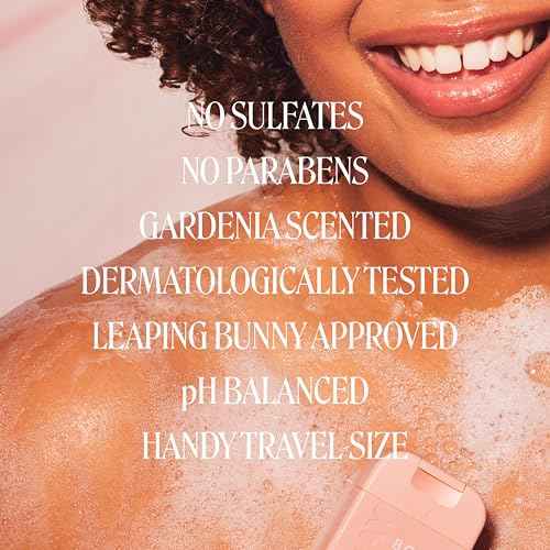 MONDAY Body Wash Moisture Travel Pack -90ML (4 Pack) - Nourishing Ingredients, Shea Butter, Coconut Oil and Grapefruit Extract, Hyrdrate and Replenish Skin