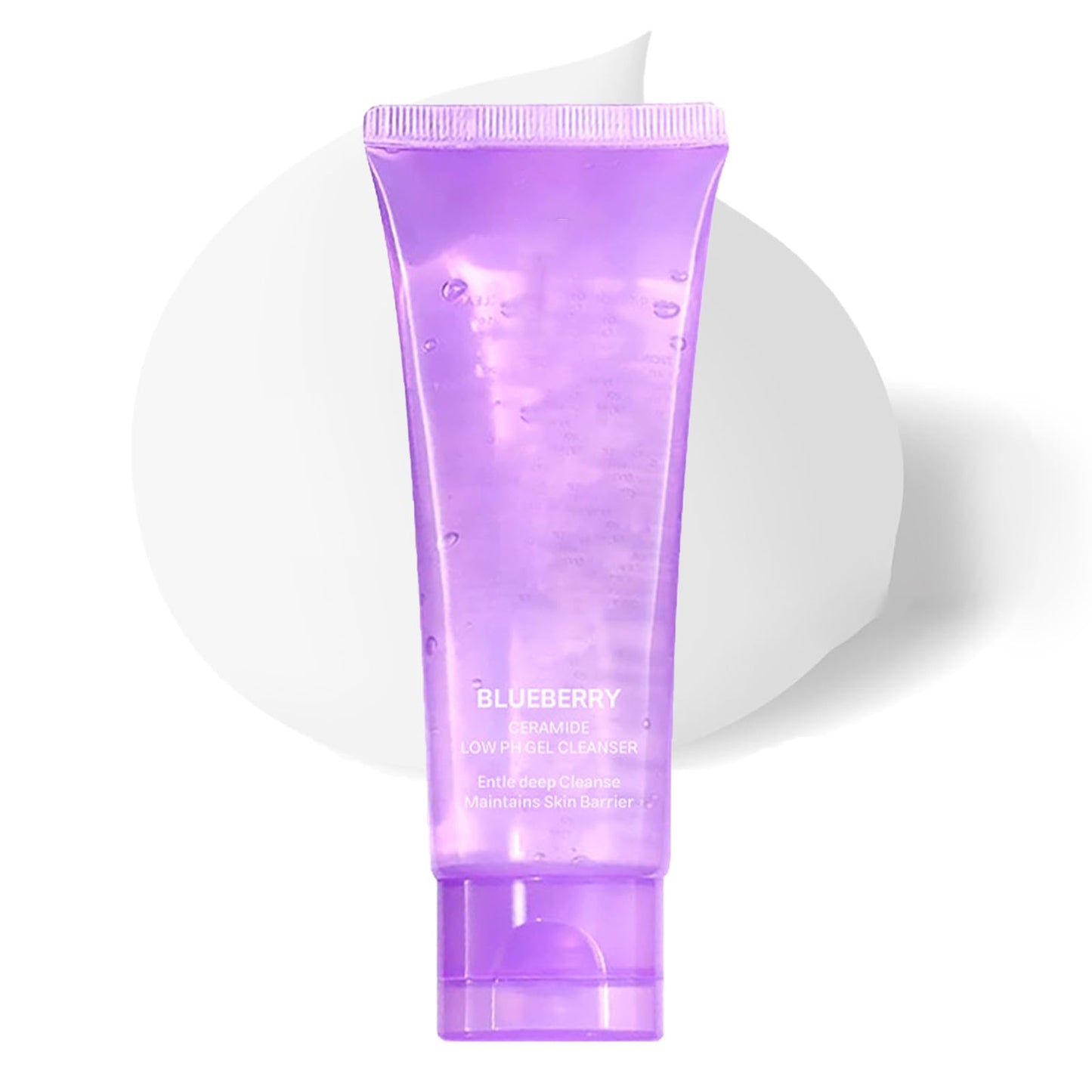 Gentle Face Cleanser, Hydrating Facial Cleanser for Sensitive Skin with Blueberry,Ceramides and Asiatica Cartel, Barrier Repair Hydrating Face Wash for Dry Skin,Oil Skin and Sensitive Skin