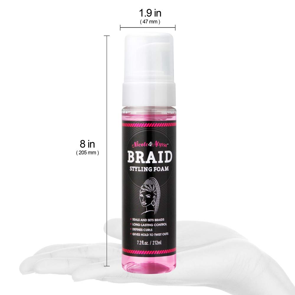 Nicole & Alyssa - Braid Styling Foam Mousse and Gel Combo