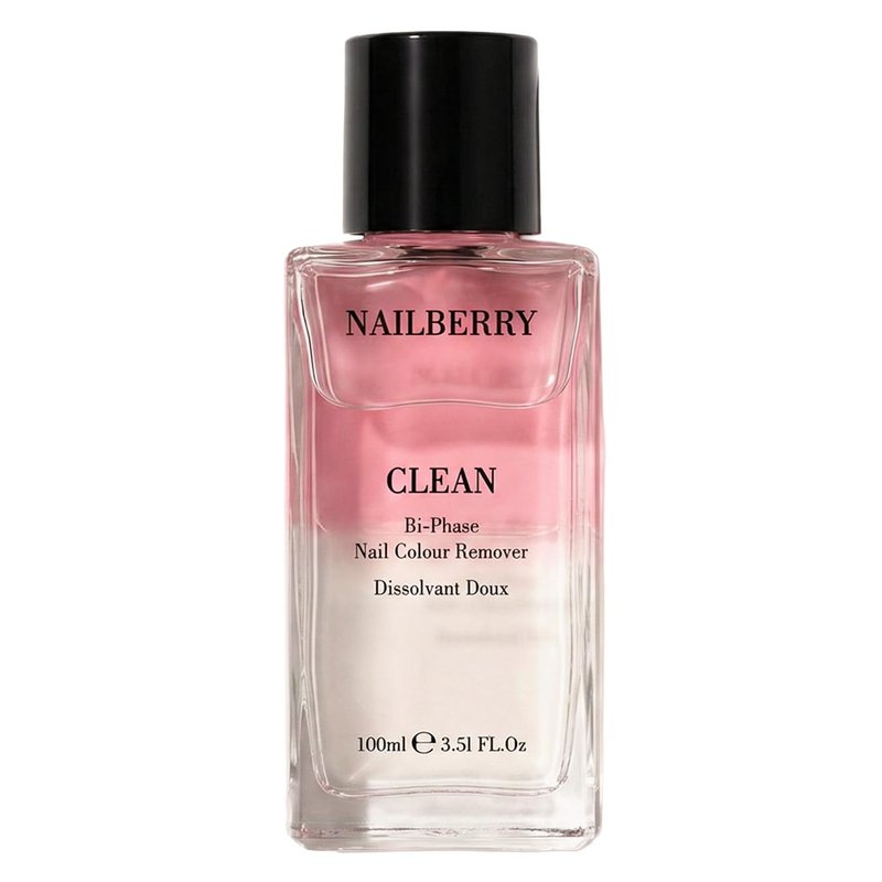 Nailberry Bi-Phase Nail Color Remover - Acetone-Free, Nourishing & Vegan | 100 ml