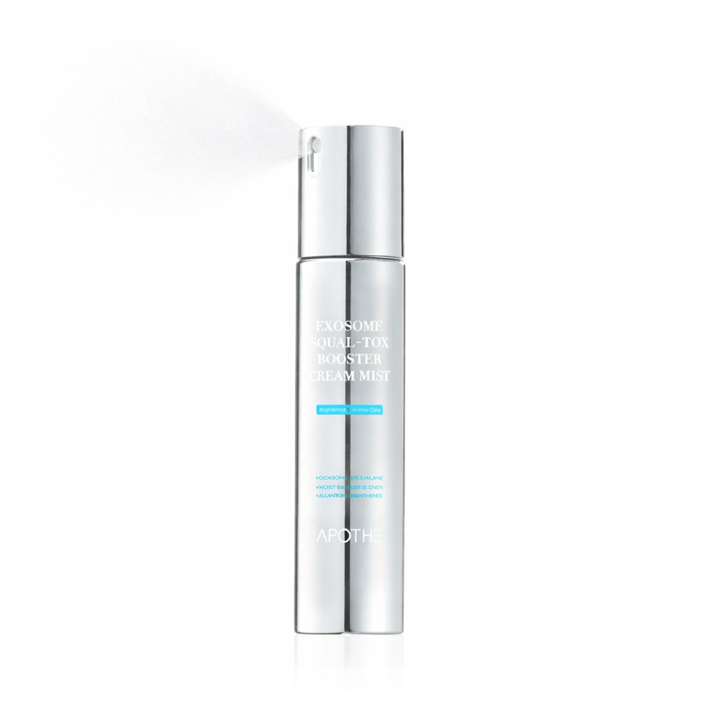 APOTHE Exosome Squal-Tox Booster Cream Mist 3.38 fl oz (100ml) – Hydrating, Soothing, and Brightening with Squalane, Centella Asiatica, and Niacinamide