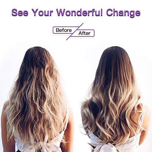 Beautybaby Cordless Deep Conditioning Heat Cap, Microwavable Treatment Steaming Heat Cap for Thermal Spa Curly Hair, 100% Natural Cotton Flaxseed Seed Interior