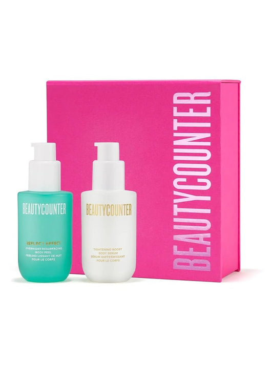 Beautycounter Renew your Body Duo- Reflect Effect 1.7 fl oz and Tightening boost body serum 1.7 fl oz