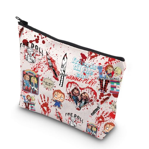 TSOTMO Til the End Makeup Bag - Horror Movie Gift for Daughter