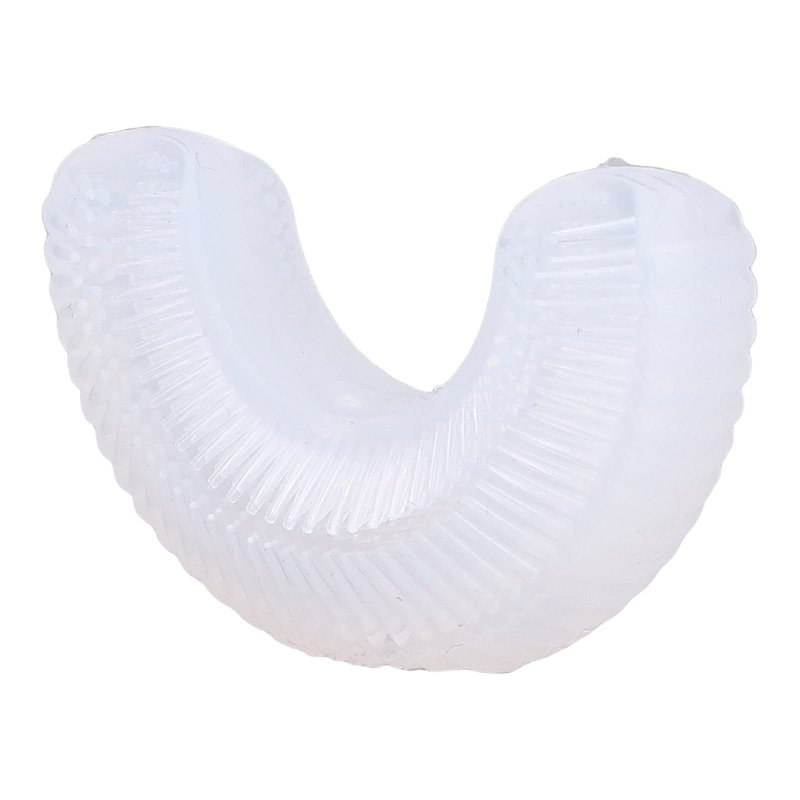 10Pcs U Shape Silicone Replacement Toothbrush Heads, C Shape Toddler Toothbrush Replacement Head for Kids 2-6 Years Old Soft Teeth Cleaning Brush Refills