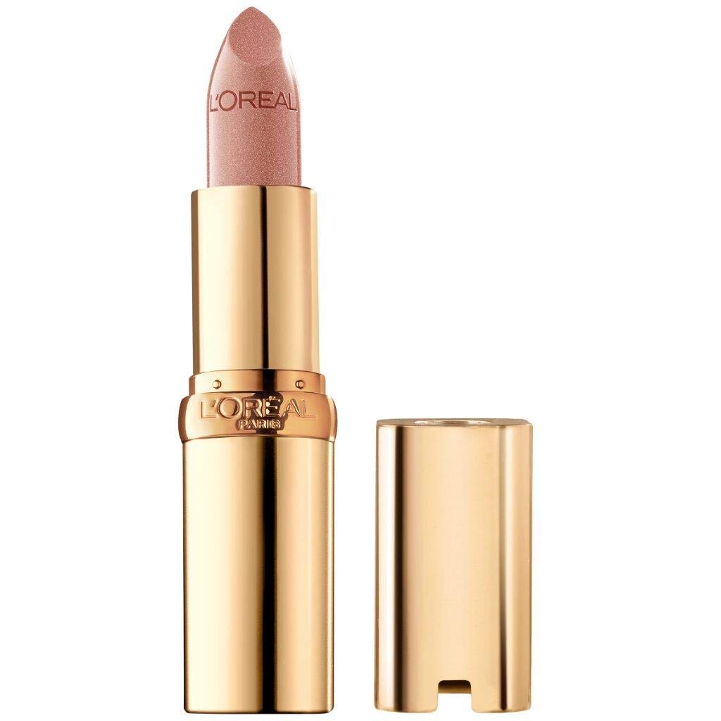 L'Oréal Paris Colour Riche Original Creamy, Hydrating Satin Lipstick Bundle with Argan Oil and Vitamin E, Bronze Coin, Caramel Latte, 2 Count