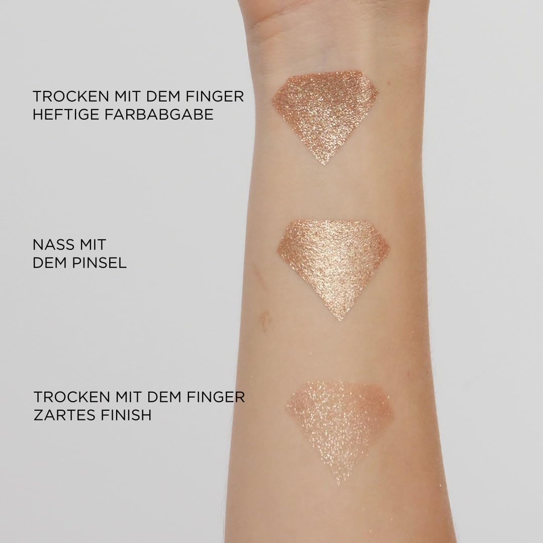 Eveline Cosmetics CHOCO GLAMOUR MONO EYESHADOW N01 MOON SPARKLE. Luxuary, highly shimmering EYESHADOW for wet or dry applications., pink