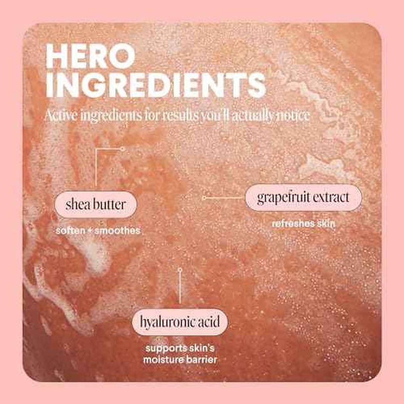 MONDAY HAIRCARE CLEANSE Body Wash with Grapefruit Extract, Hyaluronic Acid, Shea Butter, Coconut Oil for Normal to Oily/Combination Skin 900 mL