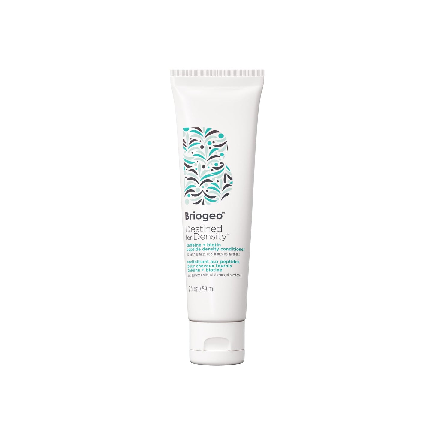 Briogeo Destined for Density Caffeine + Biotin Peptide Density Shampoo | Increases Hair Thickness and Volume for Fine or Thinning Hair | Sulfate-Free | Vegan & Cruelty-Free
