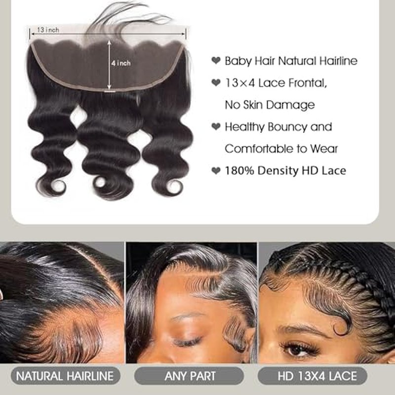 12A Brazilian Human Hair Bundles Body Wave Single Bundle Virgin Hair Bundles Body Wave Human Hair Sew in Weave Natural Black Color Hair 26 inch