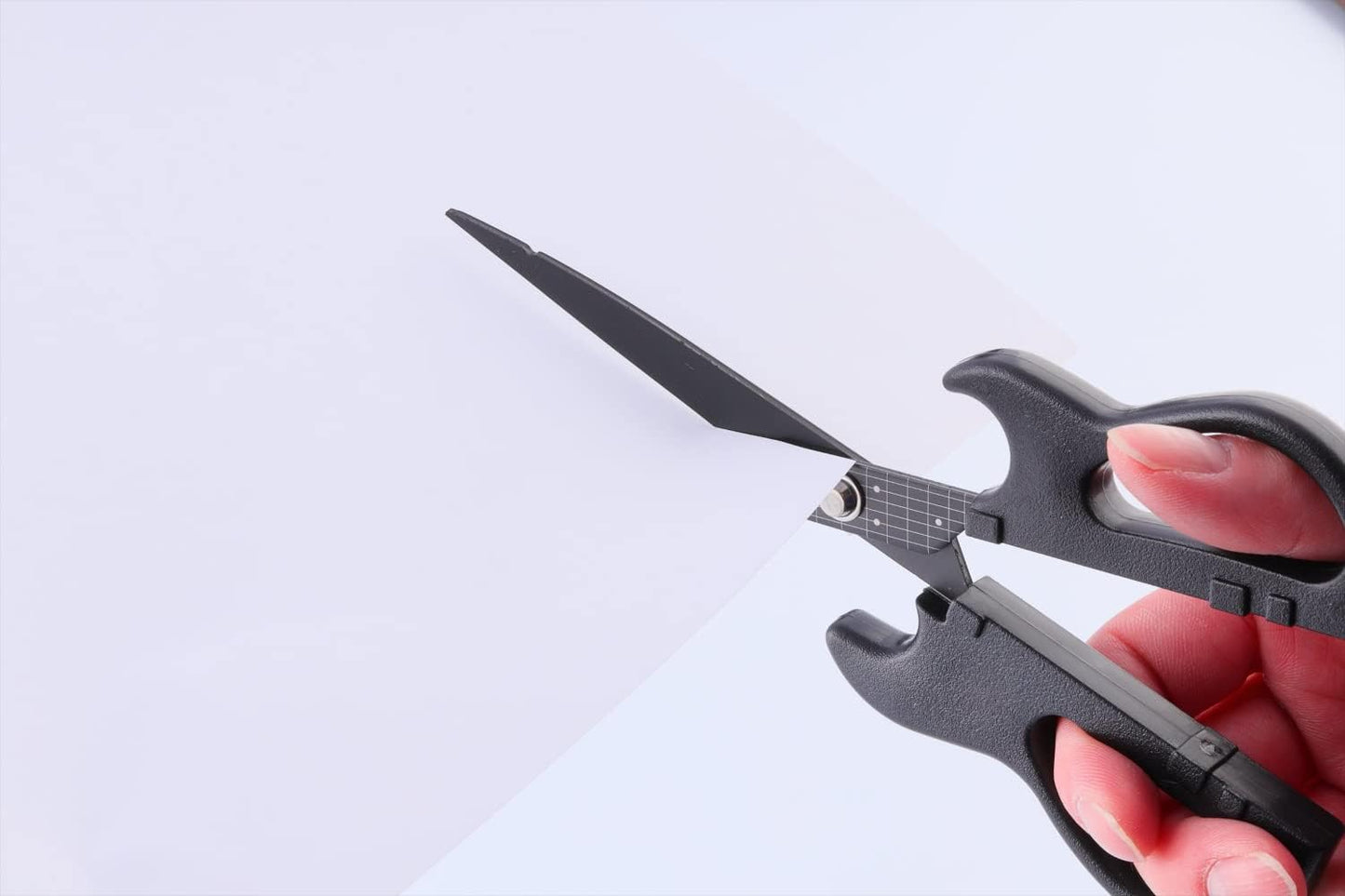 Nikken Cutlery Guitar Scissors - SekiSound Black Hobby Tool | Includes Stand & Gift Box