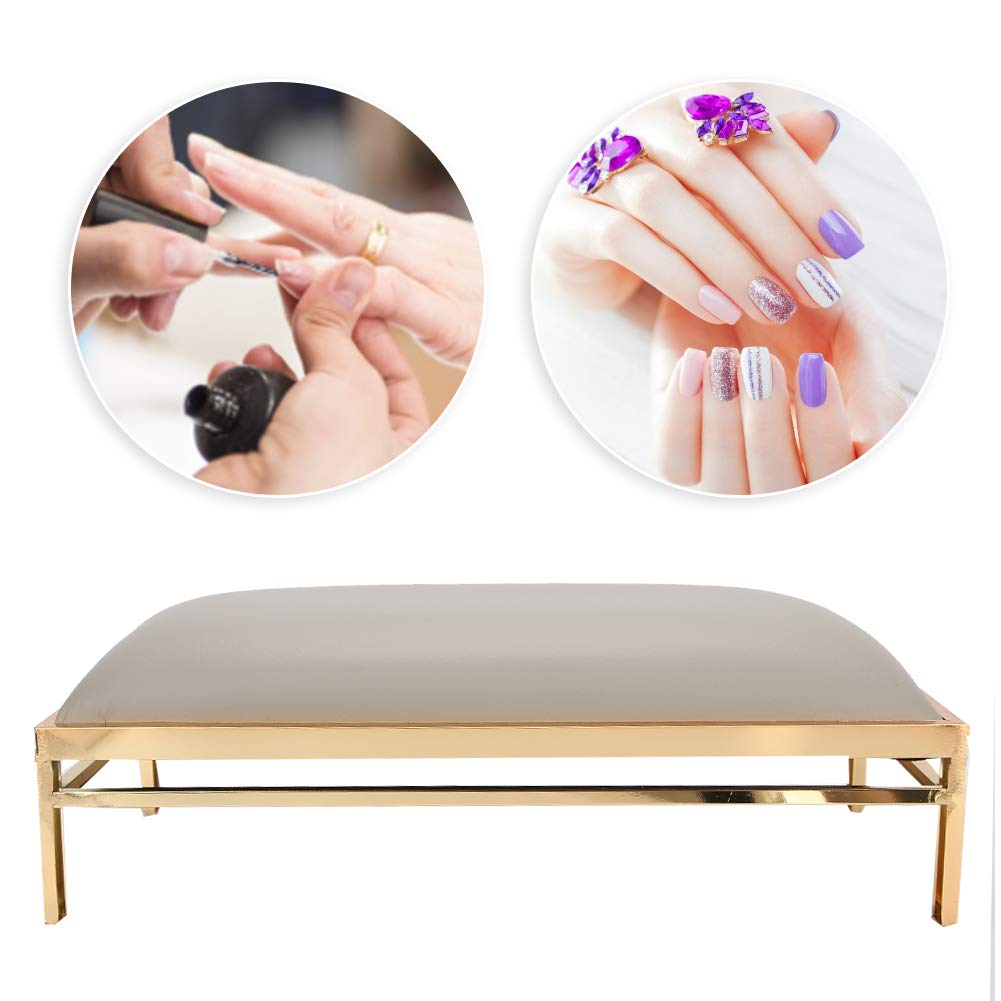 Nail Salon Table,ANGGREK Nail Arm Rest For Acrylic Nails Nail Art Hand Pillow Pu Leather Manicure Arm Rest Cushion For Nail Art Salon