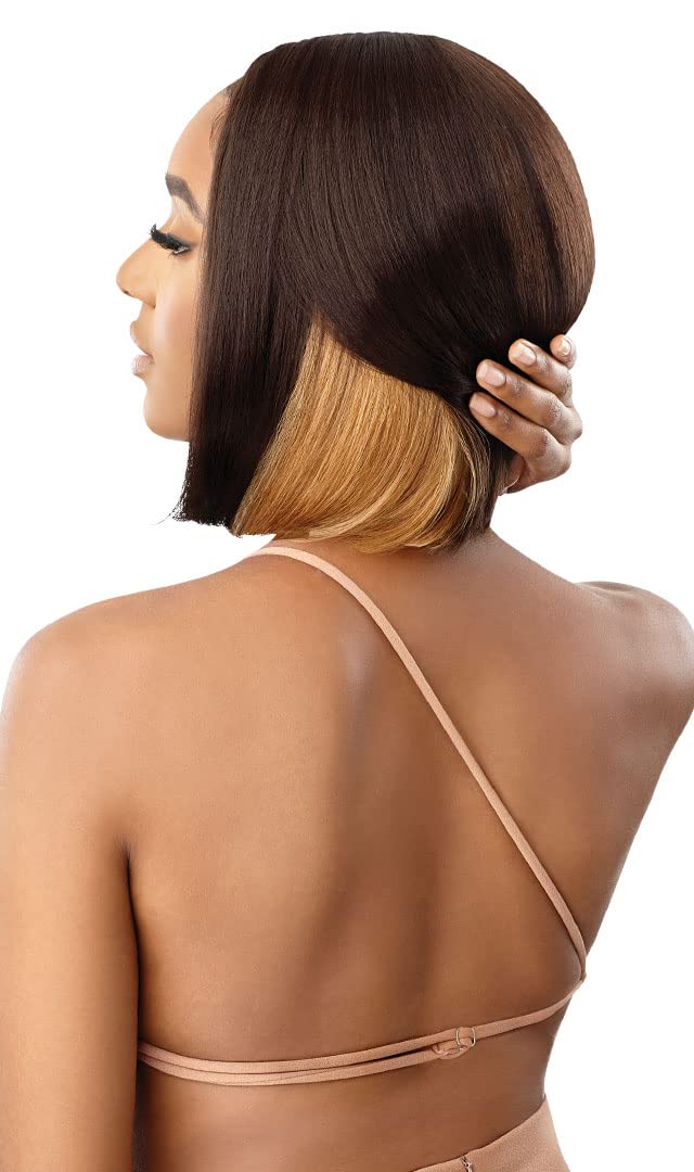 Outre Color Bomb Synthetic HD Lace Front Wig - TAYTEN (Color:1B/PK27613)