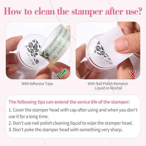 Born Pretty French Manicure Kit, Nail Stamper and 2Pcs Gel Nail Polish, Include Jelly Milky Pink White Colors for French Tip, U V Light Cure