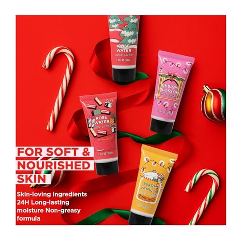2025 Beauty Advent Calendar for Women, Christmas Countdown Gifts with Bath Bomb Bubble Bath Hand Cream Santa Sock, 24 Day Red Advent Calendar,Spa Christmas Gifts for Daughter Girls