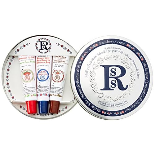 Rosebud Medley Of Lip Balm Tubes, 0.5 Ounce, 2.4 Count