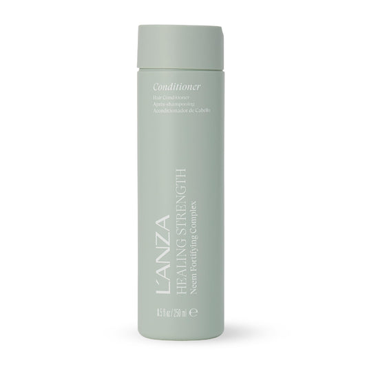 L’ANZA Healing Strength Manuka Honey Conditioner - Strengthens, Protects and Restores Weak, Fragile, and Aged Hair, Rich with Keratin Protein, Healing Oils, and Vitamin C (8.5 Fl Oz)
