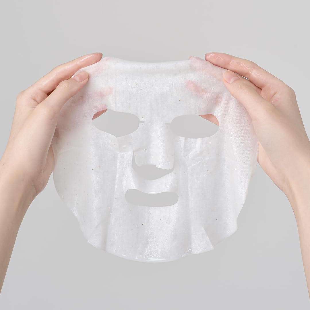 House of Dohwa Rice Bran Sheet Mask – Nutrient Enriched Cotton Sheet Mask – Soothing & Nourishing – Made with Domestically Sourced Korean Rice (10 Count)